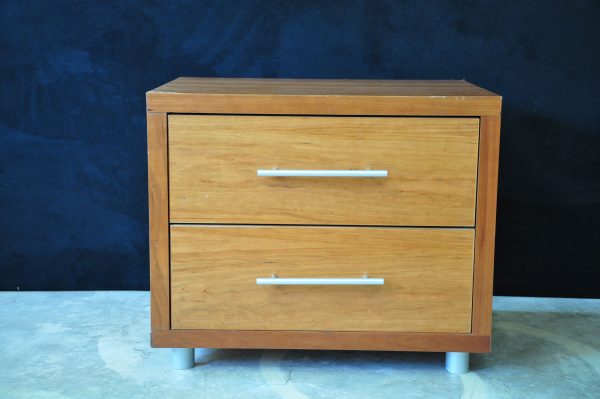 Bedroom furniture wooden bedisde table damaged