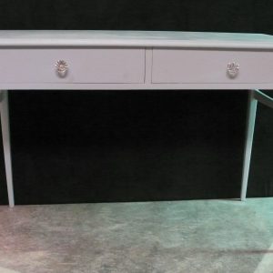 Bedroom furniture pale grey dressing table/desk