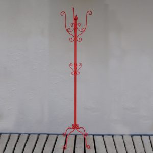 Coat Stand wire red