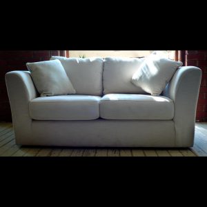 Couch 2 seater off white small