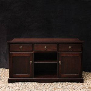 Server Hall Table dark wood