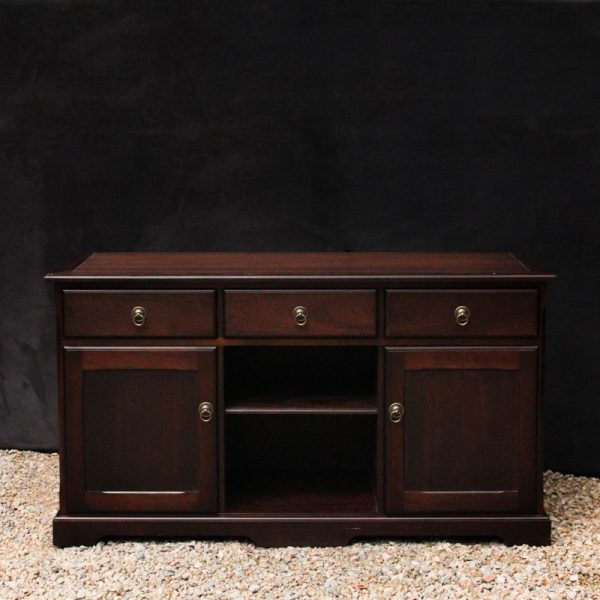 Server Hall Table dark wood