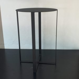 side table black powdercoat steel (2)