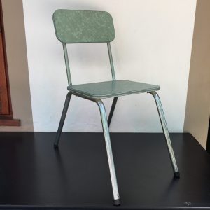 kitchen chair green melamine (2)