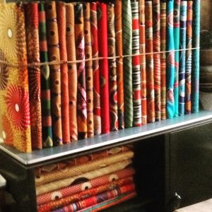 fabric store 65 pcs available fake rolls