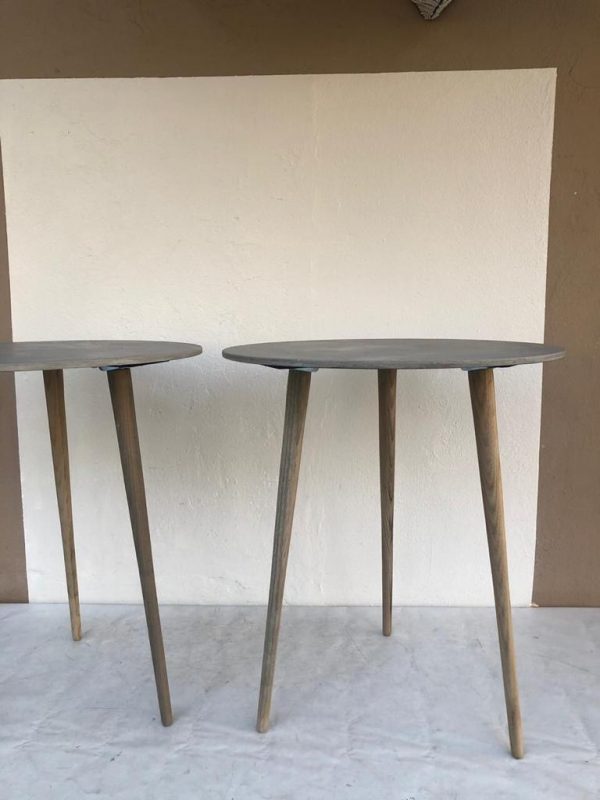 side tables cement