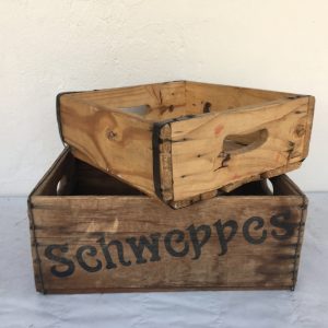 wooden crates