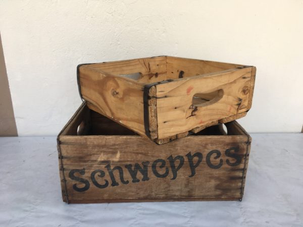wooden crates