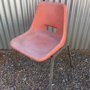 worn chair
