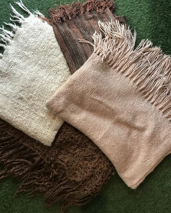 blankets and throws cream and brown