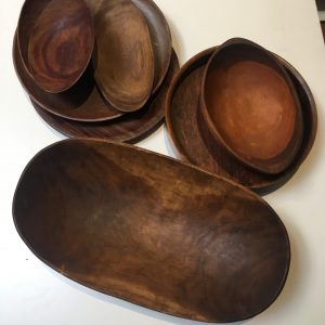 wooden bowls asst